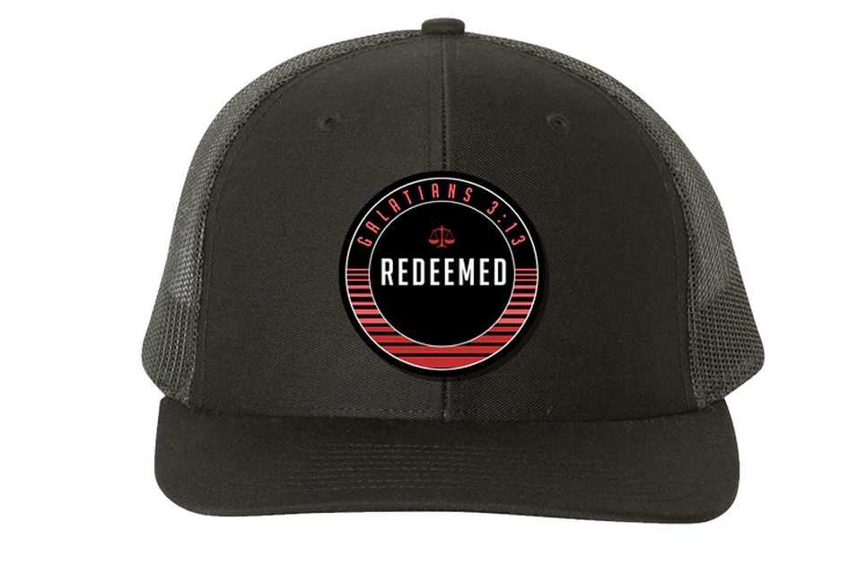 Redeemed Trucker Hat Iron Hill Press