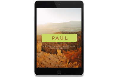 Paul: A 5-Week, Video-Driven Discipleship Curriculum for Men