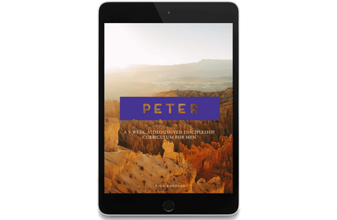 Peter: A 5-Week, Video-Driven Discipleship Curriculum for Men